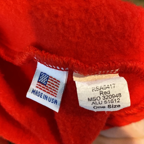 American Apparel red poncho - Picture 6 of 6